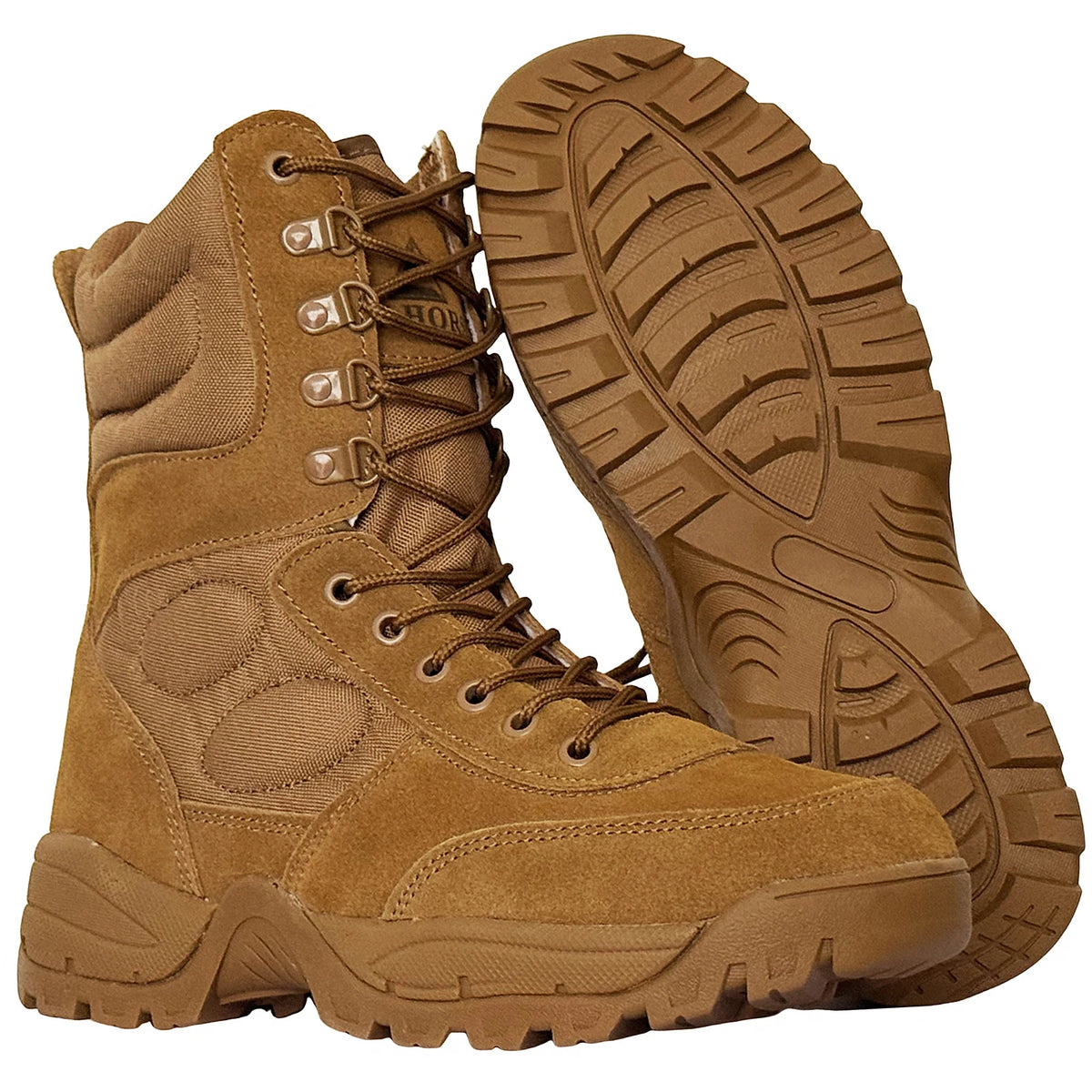 LAHORS® Brand Lightweight Cowhide Leather Tactical Boots Men's Desert Combat Outdoor Hiking Ankle Shoes Men