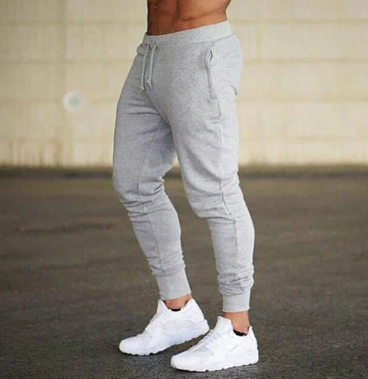 Autumn Winter New Jogging Pants Men Sport Sweatpants Running Pants Men Joggers Cotton Trackpants Slim Fit Bodybuilding Trouser