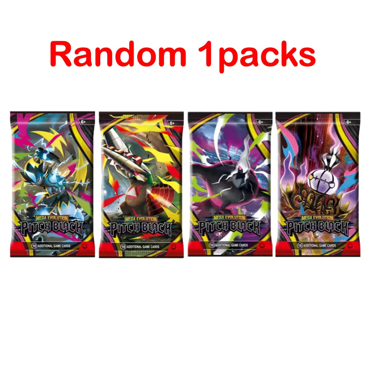 360PCS TCG Mega Evolution Phantasmal Flames Trading Card Gengar Heracross Lopunny Charizard X Anime Collectible Collection Gift