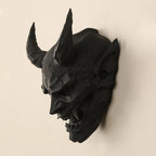 Cross-Border Dark Style Demon Mask Wall Hanging Decoration For Retro-Style Home Wall Art Decor Scenario