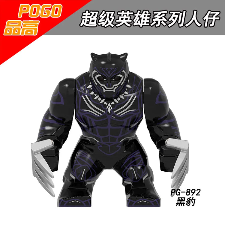 8cm Superhero Building Blocks Avengers Character Venom Model Character Set Building Blocks Toy Boys and Girls Birthday Gifts