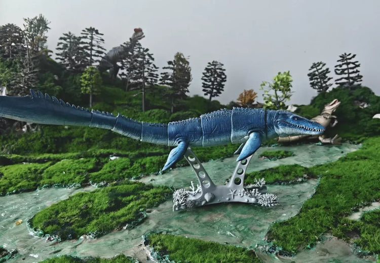 Jurassic Dinosaur Mosasaurus 1/64 34CM 13.4-inch 3D resin printing Action Figures Toy Gift Collection【Delivery within 20 days】
