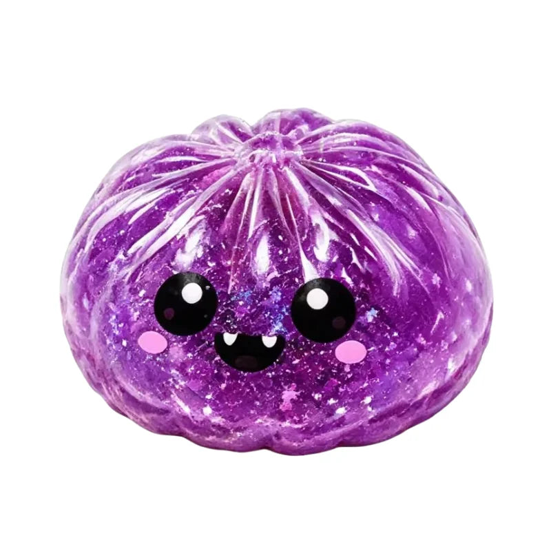 Halloween Simulation Dumpling Pectin Squishy Rebound Soft Squeeze Stress Ball Box Anti-Stress Toy Sensory For Creative Gift