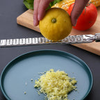 1PC 30cm Kitchen Grater Lemon Cheese Spices Stainless Steel Grater Kitchen Gadgets Flat Grater Design Long Grater