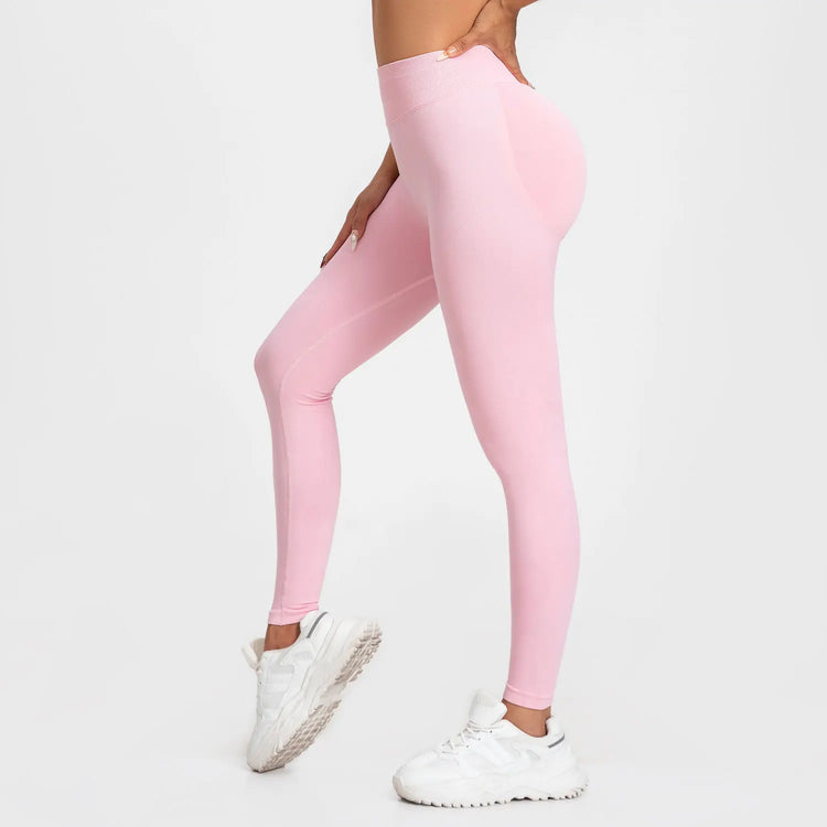 NCLAGEN Leggings Woman Yoga Seamless Sports Pants Tummy Control Squat Proof Gym Clothes Fitness Workout Scrunch Butt Tights
