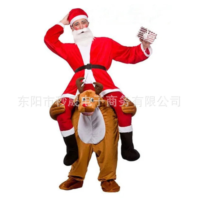 2023 New Animal Doll Prosthetic Leg Pants Halloween Spoof Costume Magic Back Pants