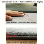 Memory Foam U-Shaped Toilet Mat Anti-Skid Super Absorbent Bathroom Carpet Bath Mat for Bathroom Decor