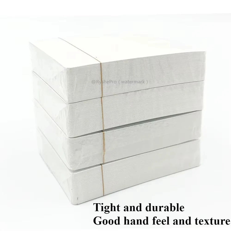 Blank Playing Cards 54PCS Two-sided White Blank Index Flash Cards To Write on Printable Study Learning DIY Gift Game Cards