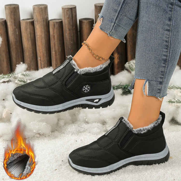 Women's Boots, lightweight Women's Shoes, Thickened Fleece Comfortable Soft-Soled Women's Casual Shoes, Free Shipping Shoes