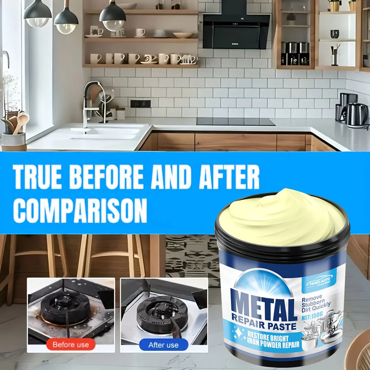 Heavy Oil Cleaning Cream Cookware Remover Pot Bottom Scale Polishing Oven Grease Dirt Cleaning Kitchen Cleaning Paste 150g