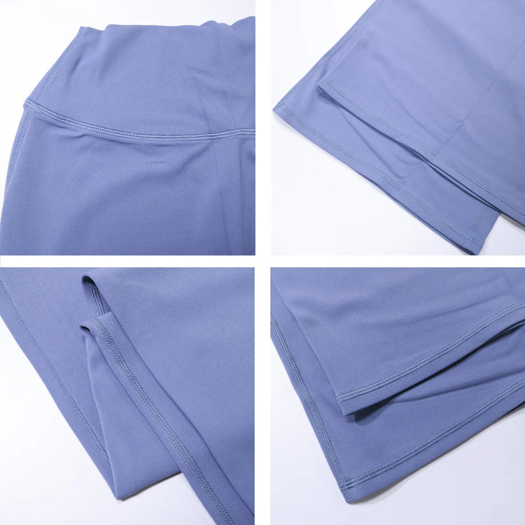 Ctenkevet High Waist Wide-Leg Yoga Joggers for Women Autumn Casual Outdoor Sweatpants Female Straight Tracksuit Bottoms
