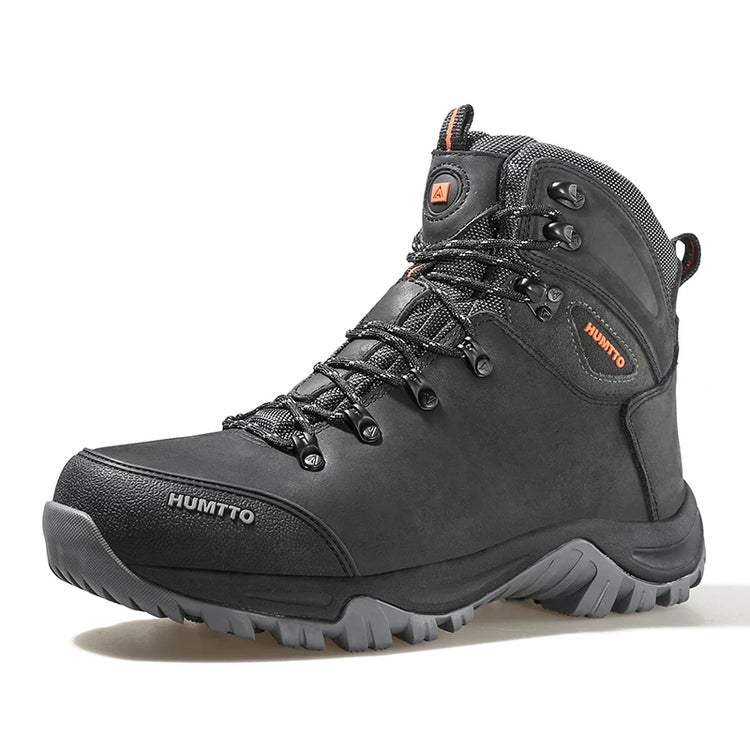 HUMTTO Hiking shoes Men's waterproof hunting Boots Tactical Desert Combat Ankle trekking Boots Male Women warm Leather Sneakers