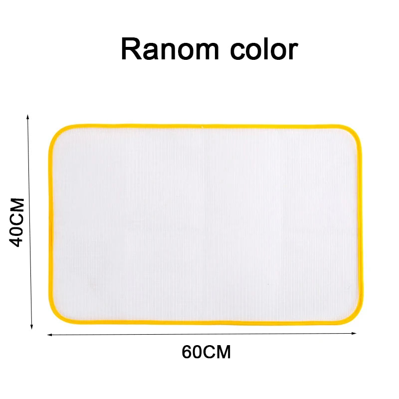 Clothes Ironing Protection Pad Cloth Protective Press Mesh Ironing Board Mat Insulation Against Random Colors Ironing Board Cove