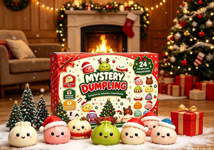 2026 New Hot Needoh Advent Calendar 24 Day Countdown New Year Family Friends Blind Box Party Squishy Squeeze Toy Stress Relif