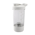 Portable Electric Protein Shaker Bottle USB Rechargeable Shaker Bottle Multipurpose 450ml Mixer Cups for Fitness Workout