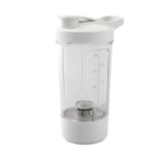 Portable Electric Protein Shaker Bottle USB Rechargeable Shaker Bottle Multipurpose 450ml Mixer Cups for Fitness Workout