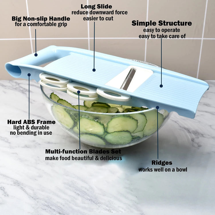 5/7 In1 Vegetable Fruit Slicer Multifunctional Manual Food Grater Cutter Potato Household Chopper Kitchen Veggie Dicer Gadgets