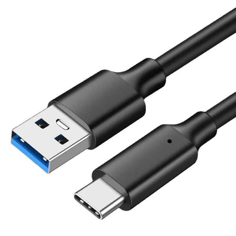USB 3.2Type‑C To A Cable, 10Gbps 60W PD Fast Charging & Data Sync Cord For Smartphone, Tablet, SSD And Android Auto Connection