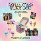 100+ Pieces Assorted Squishy Figures Blind Box Surprise Toys Slow Rising Soft Fidget Toys Featuring Giant Gorilla Moai Head gift