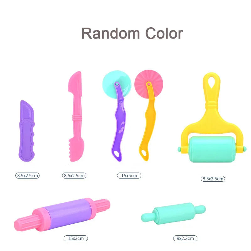 Playdough Ice Cream Mold for Kids Simulation Cookies Popsicle Party Play Plastics Clay Dough Tools Accessories Children DIY Toys