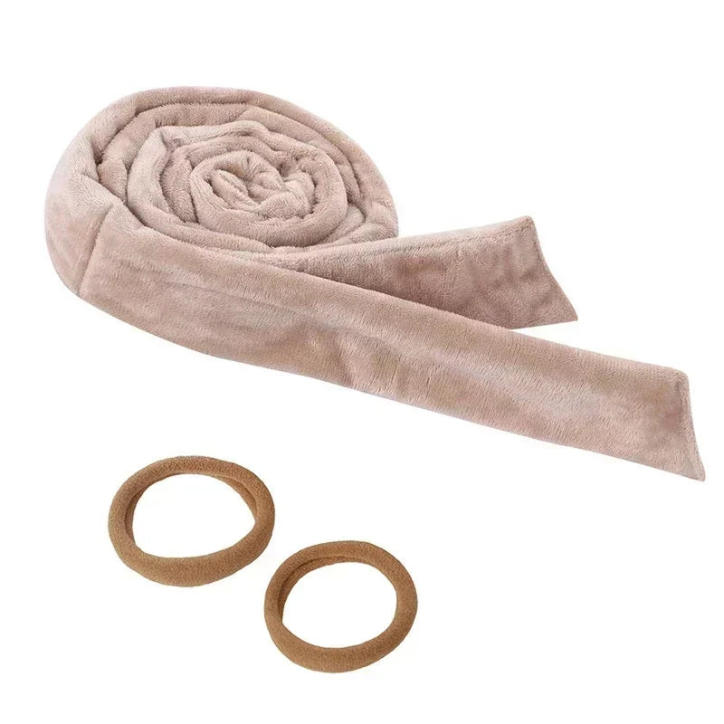 Heatless Curling Rod Headband No Heat Hair Curlers Ribbon Lazy Hair Rollers Silk Curls Sleeping Soft Headband Hair Styling Tools
