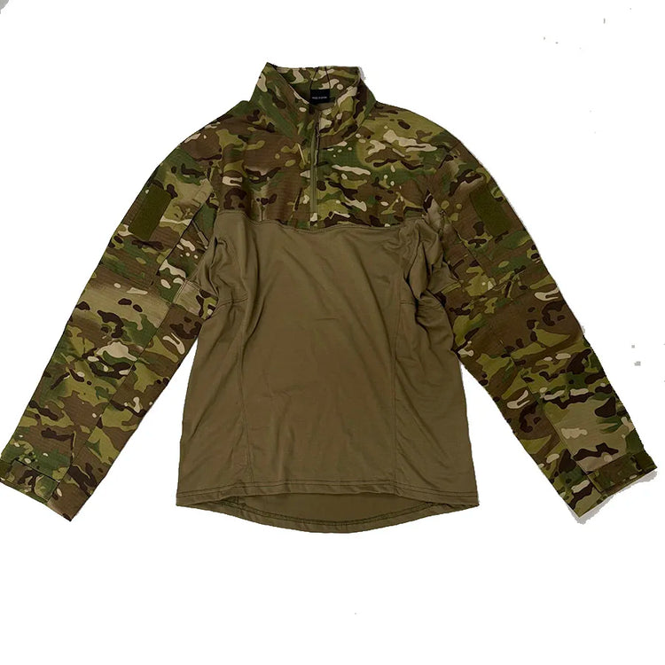 Outdoor Sports Tactics Hunting Training Set CP Camouflage EMR VKPO Suit Tactical Coat Top Tactical Pants Man Combat Shirt
