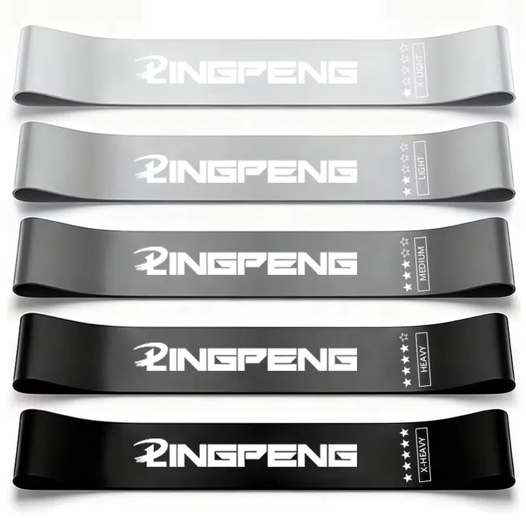 Different Resistance Bands Yoga Band Fitness Exercise Training Hip Tension Band Leg Squat Dance Elastic Loop Stretch Band