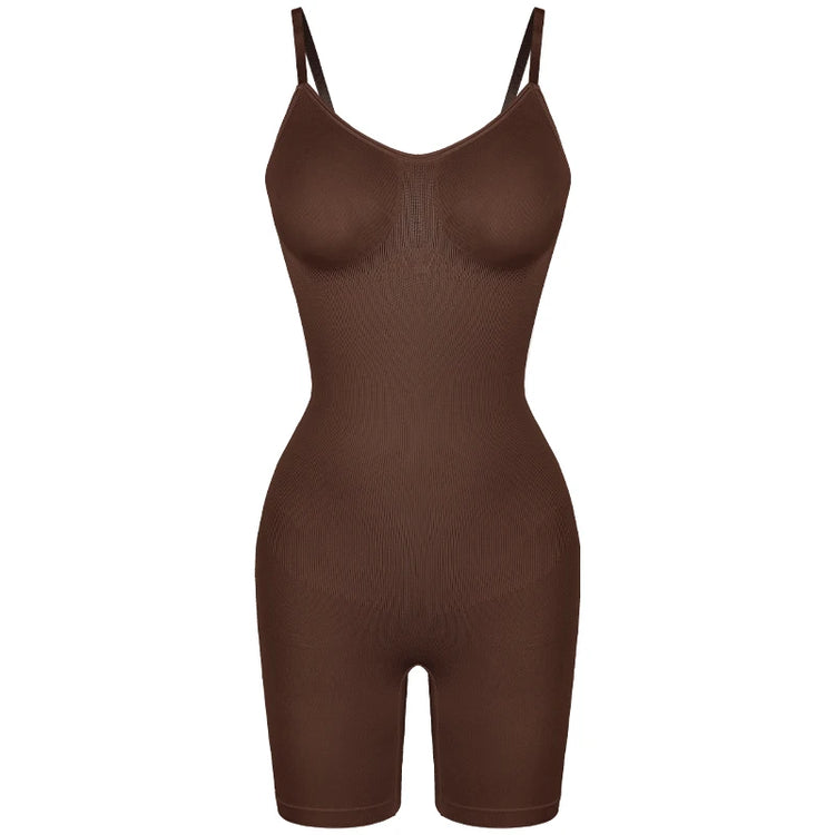 New Bodysuit Shapewear Women Tank Top Tummy Control Full Body Shaper Anti Chafing Shorts Slimming Waist Trainer Butt Lifter