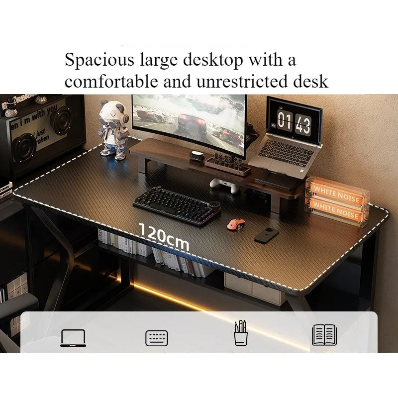 Multifunctional e-sports computer table Home game table Live table Student study table Simple modern desk