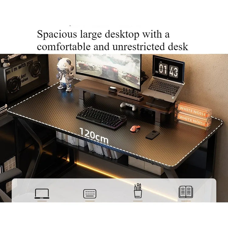 Multifunctional e-sports computer table Home game table Live table Student study table Simple modern desk