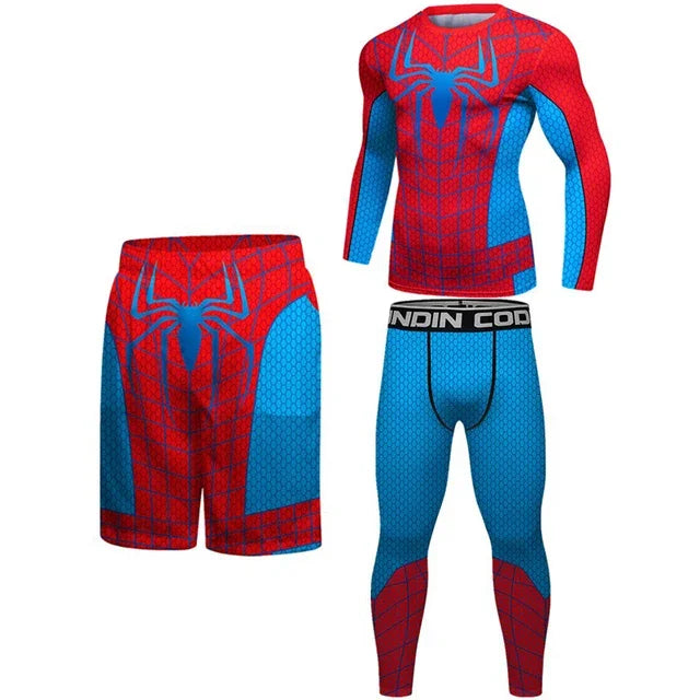Boxing Set MMA Compression Jerseys Pants Bjj Rashguard T-shirt KickBoxing Tight T-Shirts Trousers MMA Shorts Muay Thai Clothing