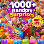 1000+Pieces/Kinds Assorted Squishy Figures Blind Box Surprise Toys Slow Rising Soft Fidget Squeeze Stress Relief Toy Random 1pcs