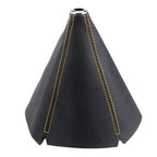 16mm Universal Car Gear Shift Collars Pu Leather Car Shift Collar Automatic Car Manual Shift Lever Knob Shift Boot Cover Legging