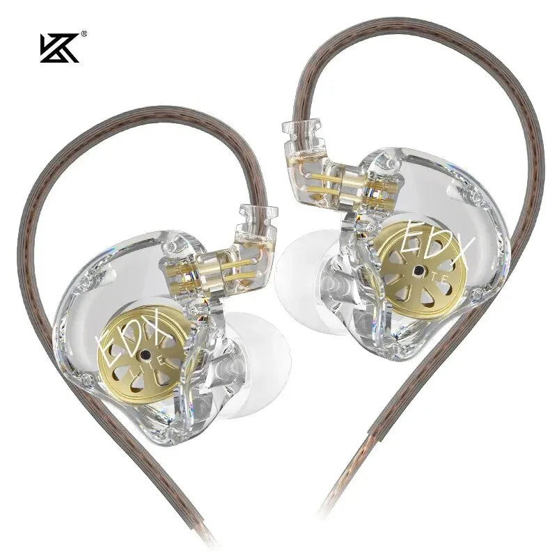 KZ EDX Lite HIFI Bass Earphones Stereo Music Earbuds In Ear Monitor Stage Live Headphones Gaming Sports Headset