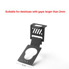 Hang Gas Canister Hook Camping Tables Hook Stainless Steel Stove Tank Hanger Hook Outdoor Camping Table Gas Stove Tank Organizer