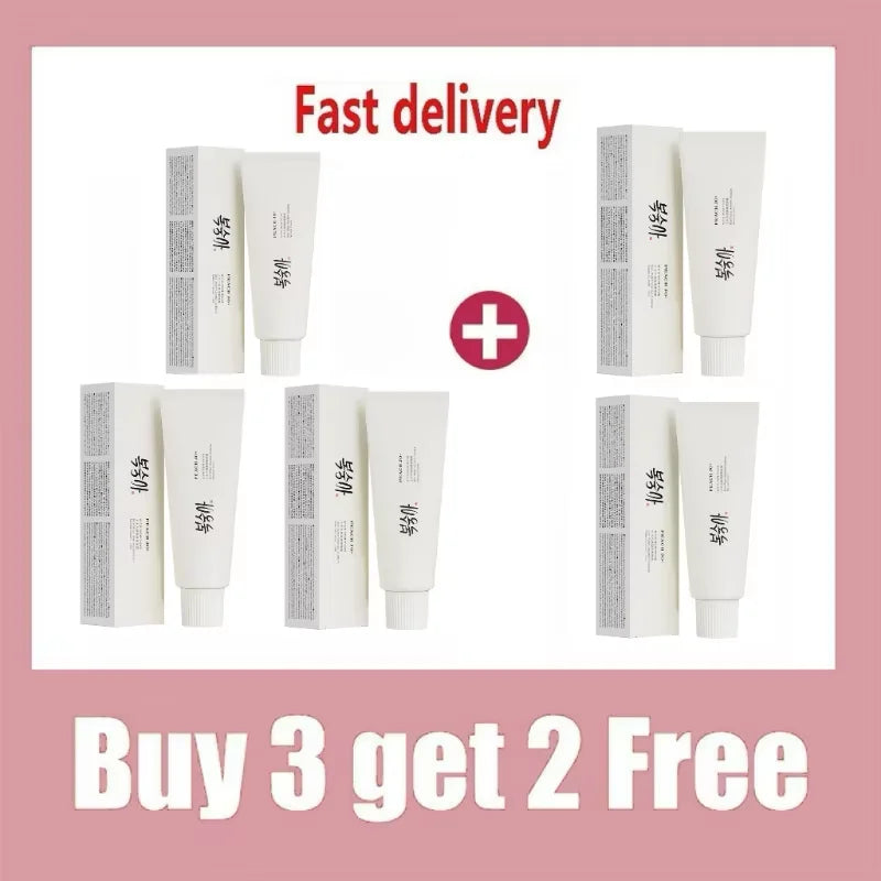 Korean Rice Extract Cream Spf50+ Hydrate Moisturizing Improve Dullness Even Out Brighten Skin Tone Last Light-feeling Concealer