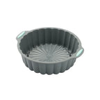 Silicone Fluted Cake Pans Non-Stick Kitchen Oven Baking Pans Easy Release Oven Cake Molds with Muffin Pan Donut Pan Loaf Pan