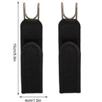 1pc Tactical Hook Elastic Waistband, Buckle Free Invisible Waist Closure,  EDC Buckle, Suitable for Hunting, Fishing, Camping