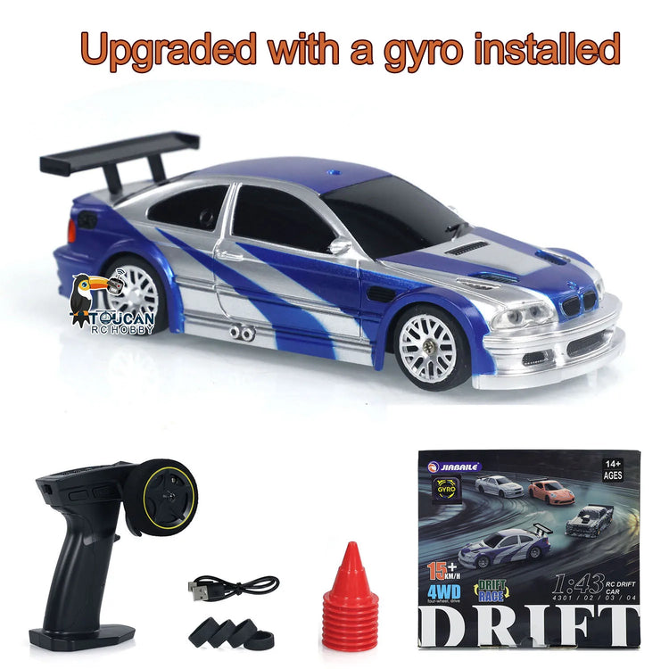 SALE 4WD RTR 1/43 RC Speed Car Four-wheel Drive Radio Control 2.4g Mini Racing Drifting Car Toys High Speed Model Gift Hobby