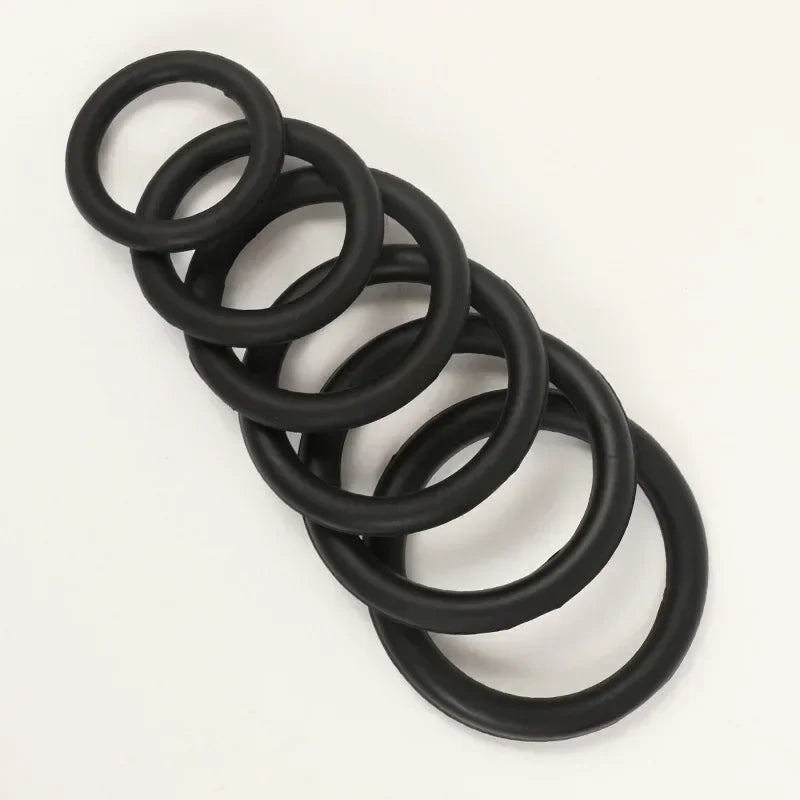 New 6pcs Silicone Penis Ring Ejaculation Delay Cock Rings Dick Erection Cockring Male Chastity Adult Sex Toys for Men