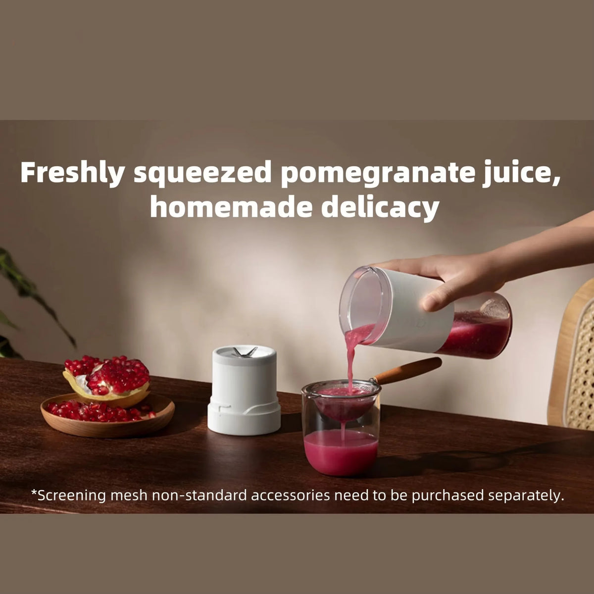 Xiaomi MIJIA Portable Juicer 2 Electric Mini Blender Fruit Vegetables Quick Crushed Ice Juicing Kitchen Food Processor 300ml