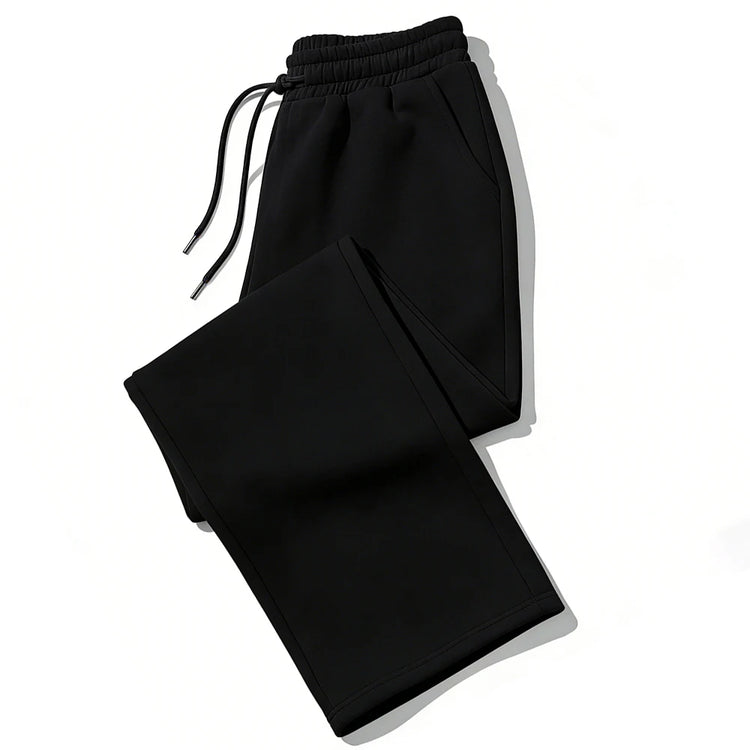 Mens Sweatpants Straight Fit Joggers for Sports and Streetwear Loose Oversized Casual Pant Drawstring Multi-pocket Men Long Pant