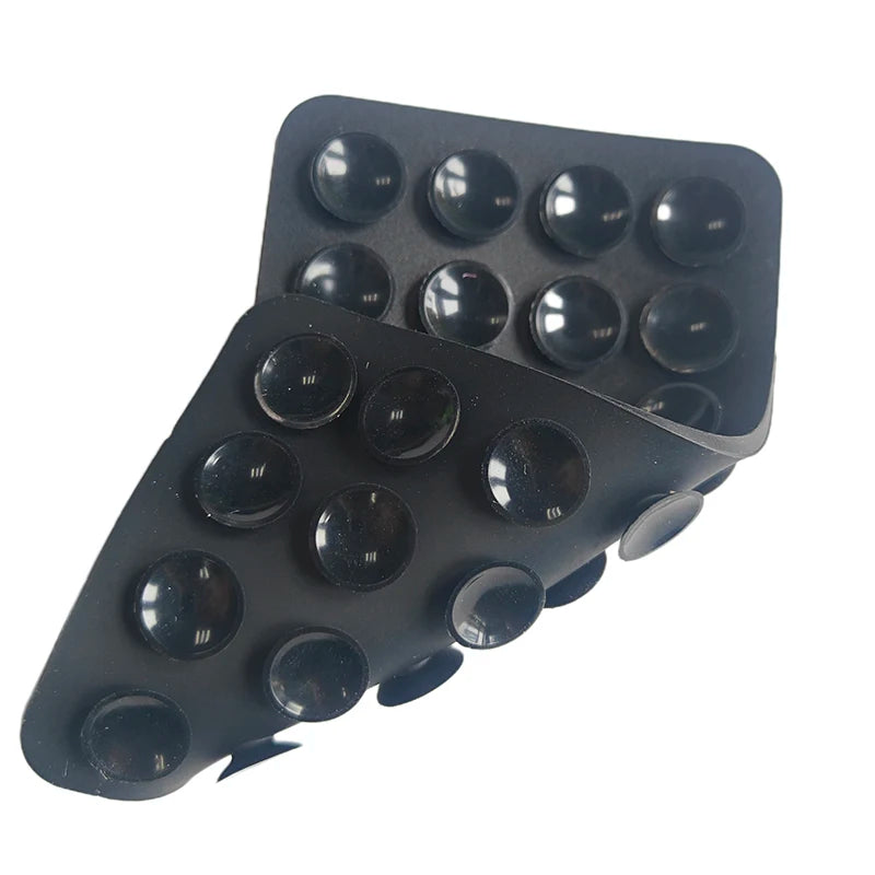 Silicone Mobile Phone Fixing Suction Cup Double Sided Fixed Pad Car Mounted Bracket Phone Case Universal Anti Slip Suction Cup