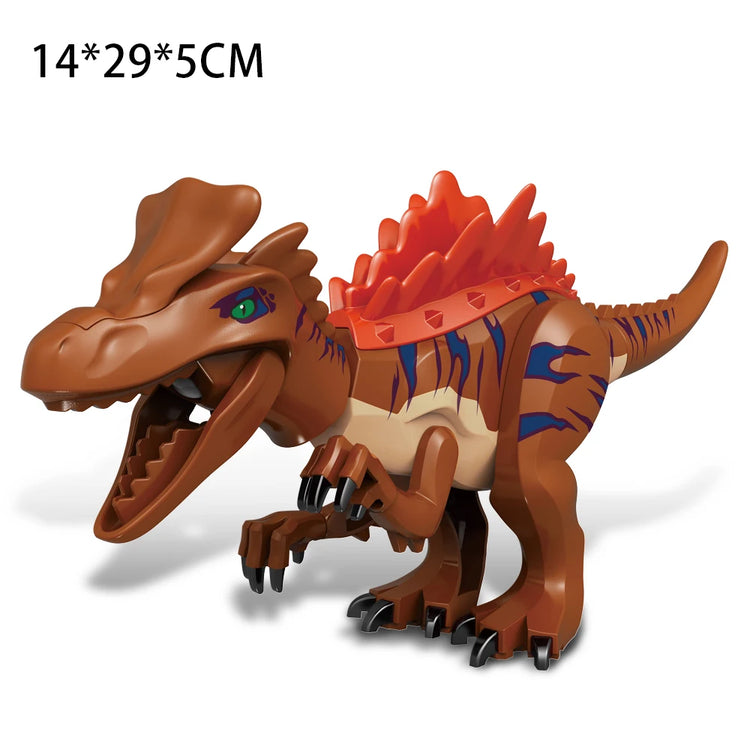 Jurassic Dinosaurs Building Blocks Indominus Rex DIY Big Size Tyrannosaurus Action Figure Models Children Toys Animals Gifts