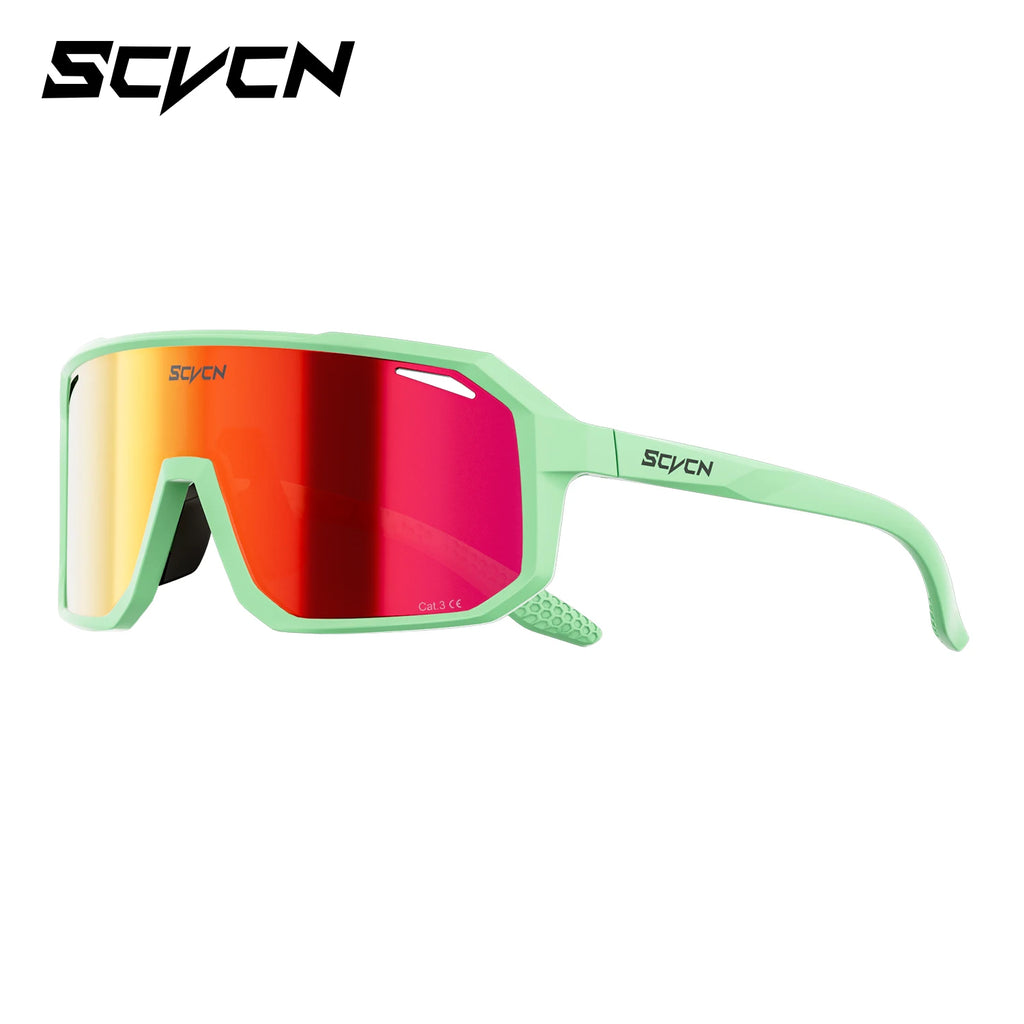 SCVCN Photochromic Cycling Sunglasses MTB Glasses Road Bike Cycling UV400 Goggles Men Women Outdoor Bicycle Sports Eyewear New