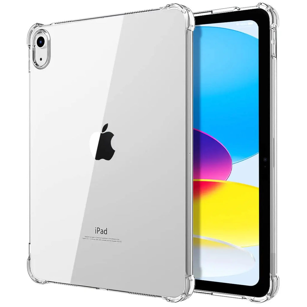 For iPad 11th 10th 9th 8th Generation Air Mini Pro 8.3 9.7 10.2 10.9 11 Shimmering Glittering Soft Silicone Case Airbag Shell