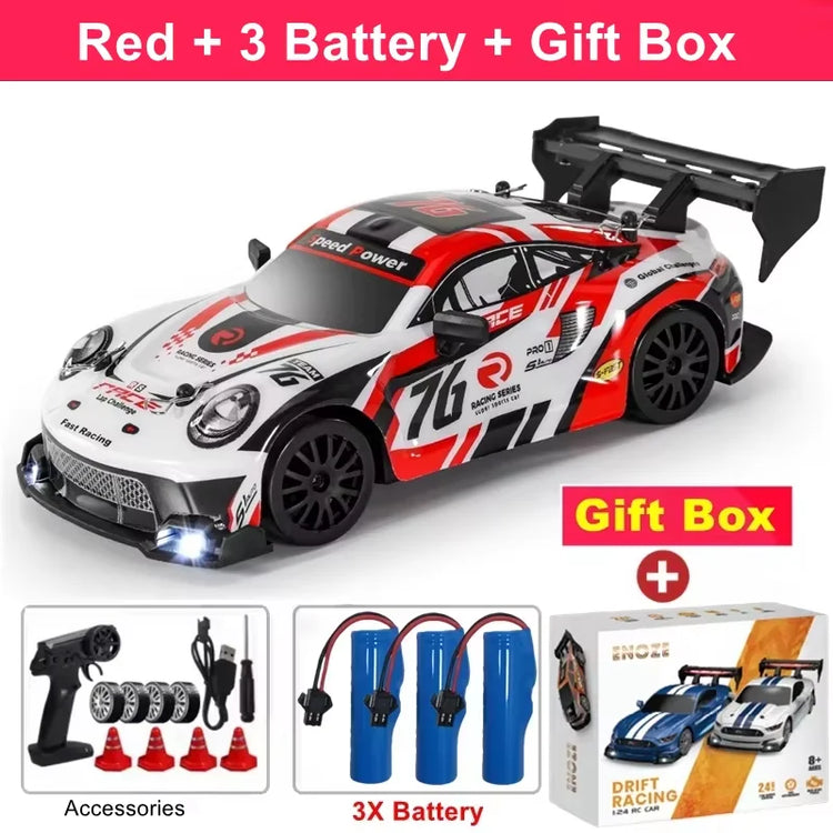 Oike 4WD RC Drift Car Remote Control 4x4 Racing RTR 2.4G Radio Truck Vehicle Model Toy Gift for Boy Girl Children Kid Adult