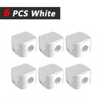 iLMH Non-magnetic Strong Cable Clips Adjustable Cord Holder, Adhesive Under Desk Mgmt Organizer, Home Office Car Wall Desktop