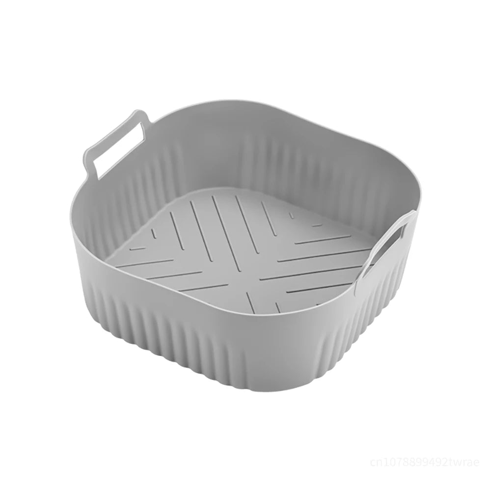 20cm Silicone Air Fryer Mold for Philips Air Fryer 2000 Series 4.2L NA229 Air Fryer Accessories Reusable Instead of Baking Paper