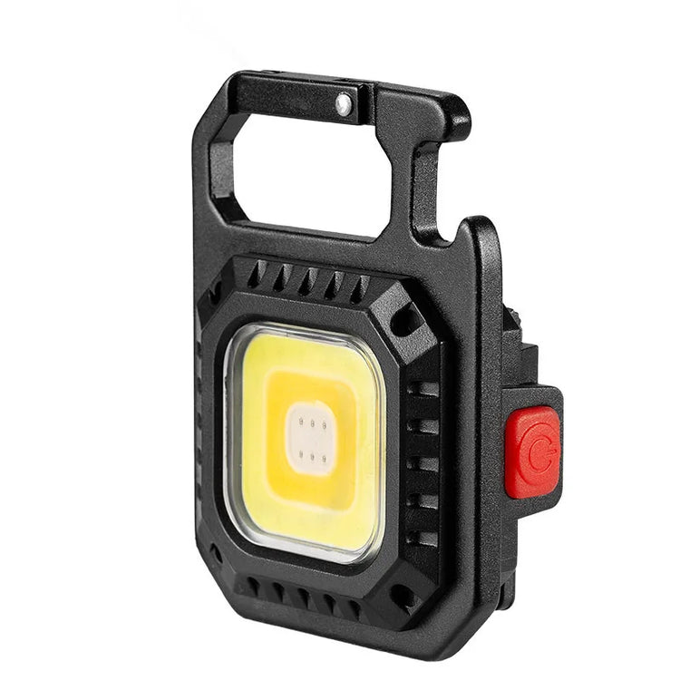 Mini LED Flashlight Magnetic COB Outdoor Camping Pocket Work Light 800 Lumens USB Rechargeable 7 Modes Spotlights